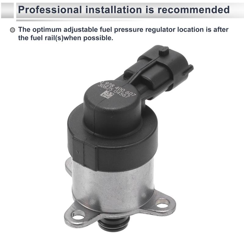 UXCELL Fuel Pressure Regulator for Citroen C5 No.1634149380 Metal 20-70 Psi
