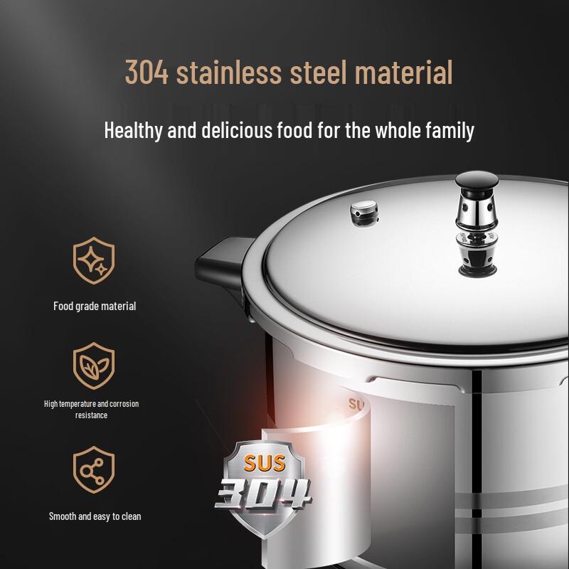 Supor 304 Stainless Steel Multi-Stove Pressure Cooker