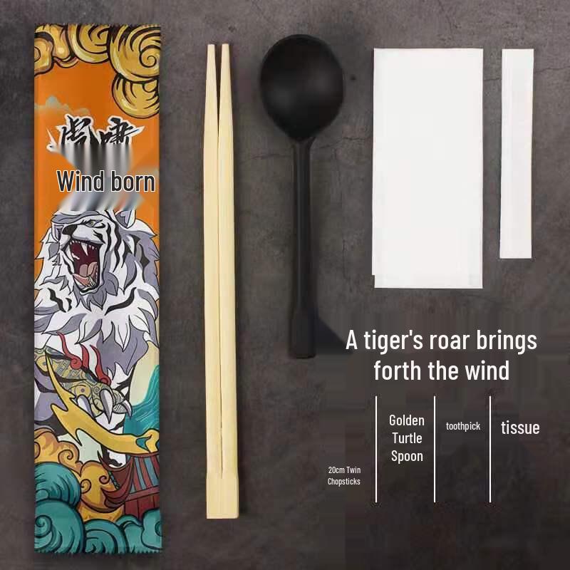 

Shixun Commercial Bamboo Chopsticks & Spoons Set
