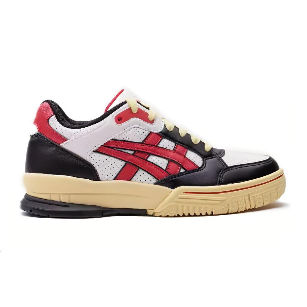 Asics Gel-Spotlyte Comfortable Versatile Low-Top Kids Skate Shoes Kids Sneaker Black Red 1204A127-102