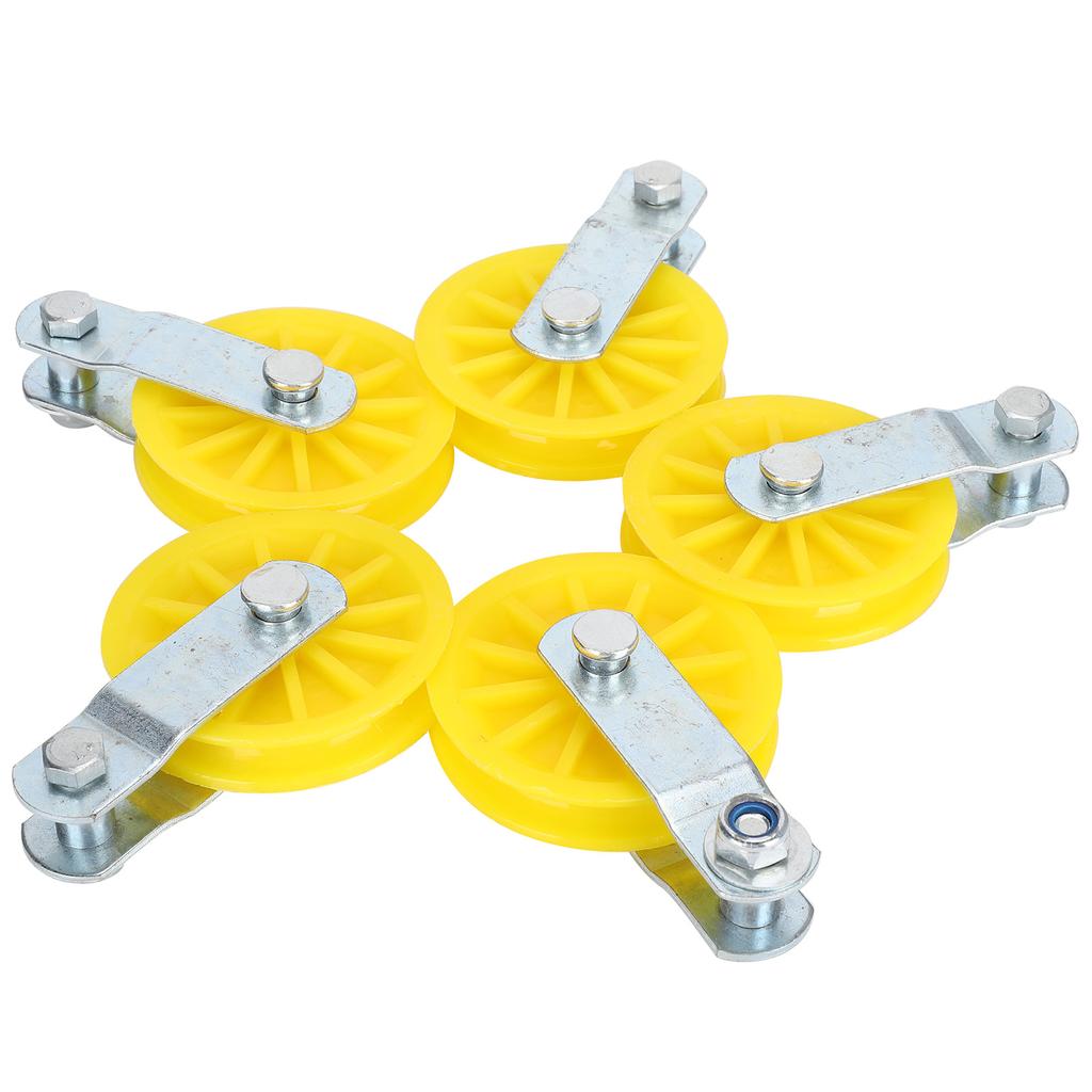5PCS Large Metal Automatic Waterline Fixed Pulley for Livestock Farm Chicken House