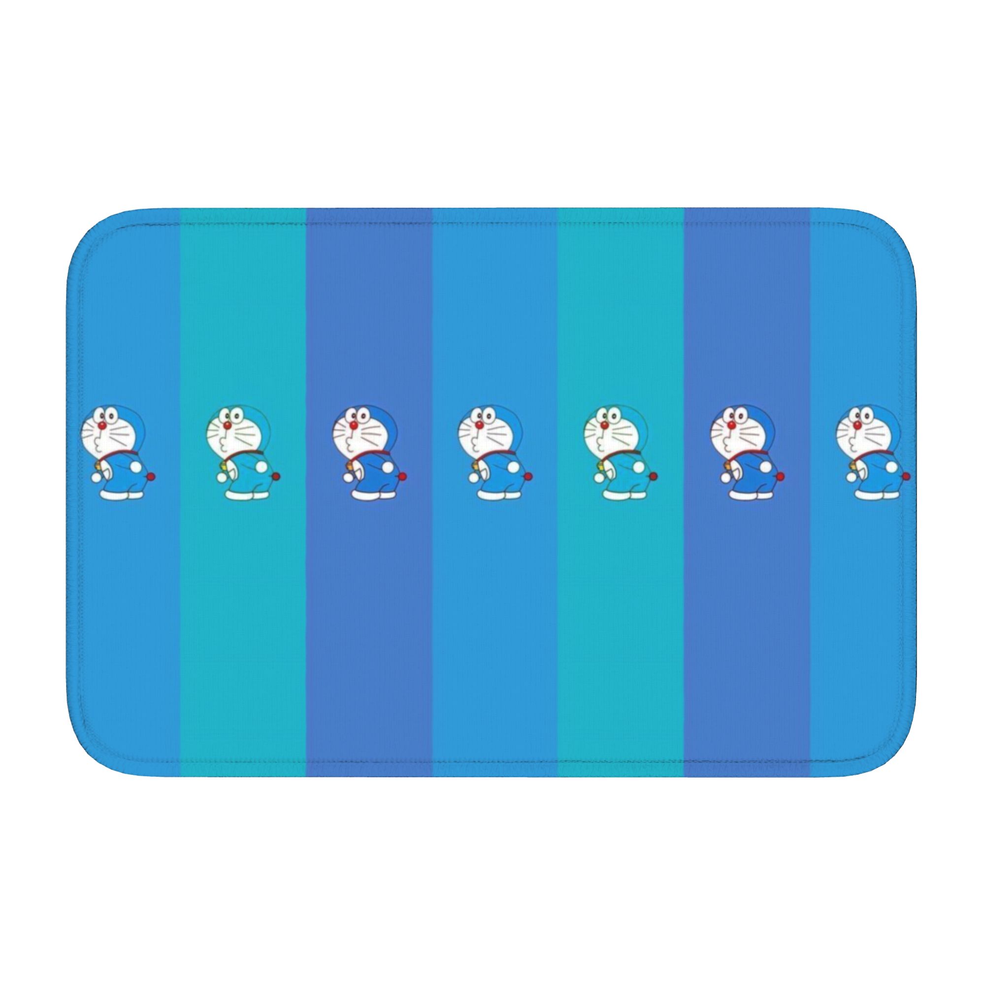 

D-Doraemons Cartoon Front Door Mat Anti-Slip Indoor Welcome Waterproof Doormat Living Room Entrance Rug Carpet Footpad 60cm x 90cm