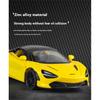 1/32 McLaren 720S Car Model Simulation Sound and Light Bring Back To Pull Forward Children's Toy Car Birthday Gift Christmas