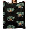Ohio University Logo Pumpkin the Cat Throw Blanket Soft Beds Picnic Weighted Hair Blankets