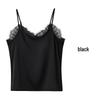 Tangge Luxury Lace-Trimmed Mulberry Silk Camisole with No-Wire Bra