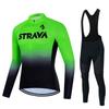 Mens Cycling Jersey Bib Shorts Set Quick-Dry Breathable Team Edition Road Mountain Bike Riding