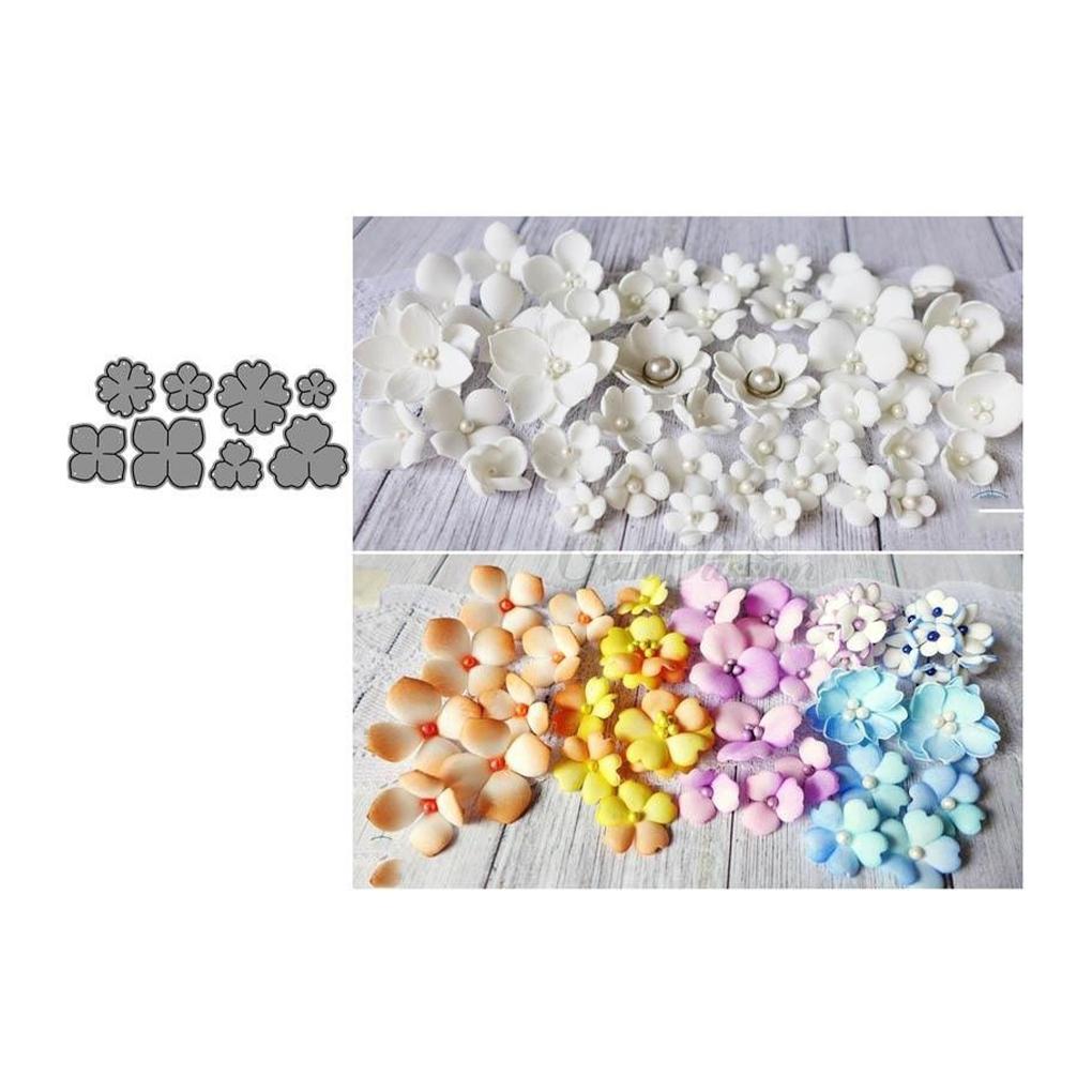 Carbon Steel Die Mold Paper Cards Photo Album Flower Shape Moulds DIY Crafting Template Embossing Stencil Handicraft Accessories