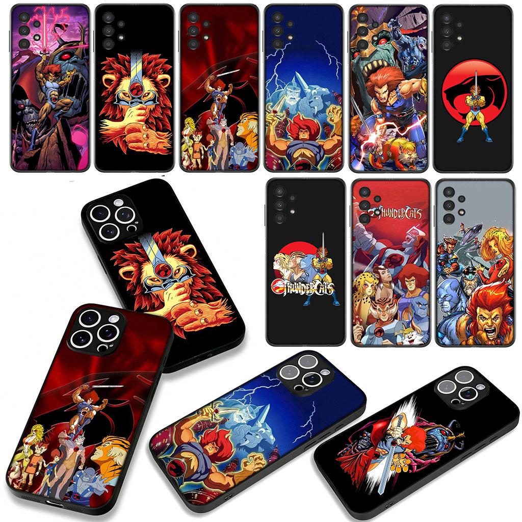 T-ThunderCats Thunder Cats Phone Cover for Samsung Galaxy A36 A17 A26 A07 A35 A54 A53 A13 A33 A34 S8 S9 S20 S21 FE S10 Plus Case