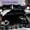Death Note Chess Showdown Threepiece Set 1 Duvet Cover 2 Pillowcase Without Core Without Core Bedding Set Christmas Birthday Gift
