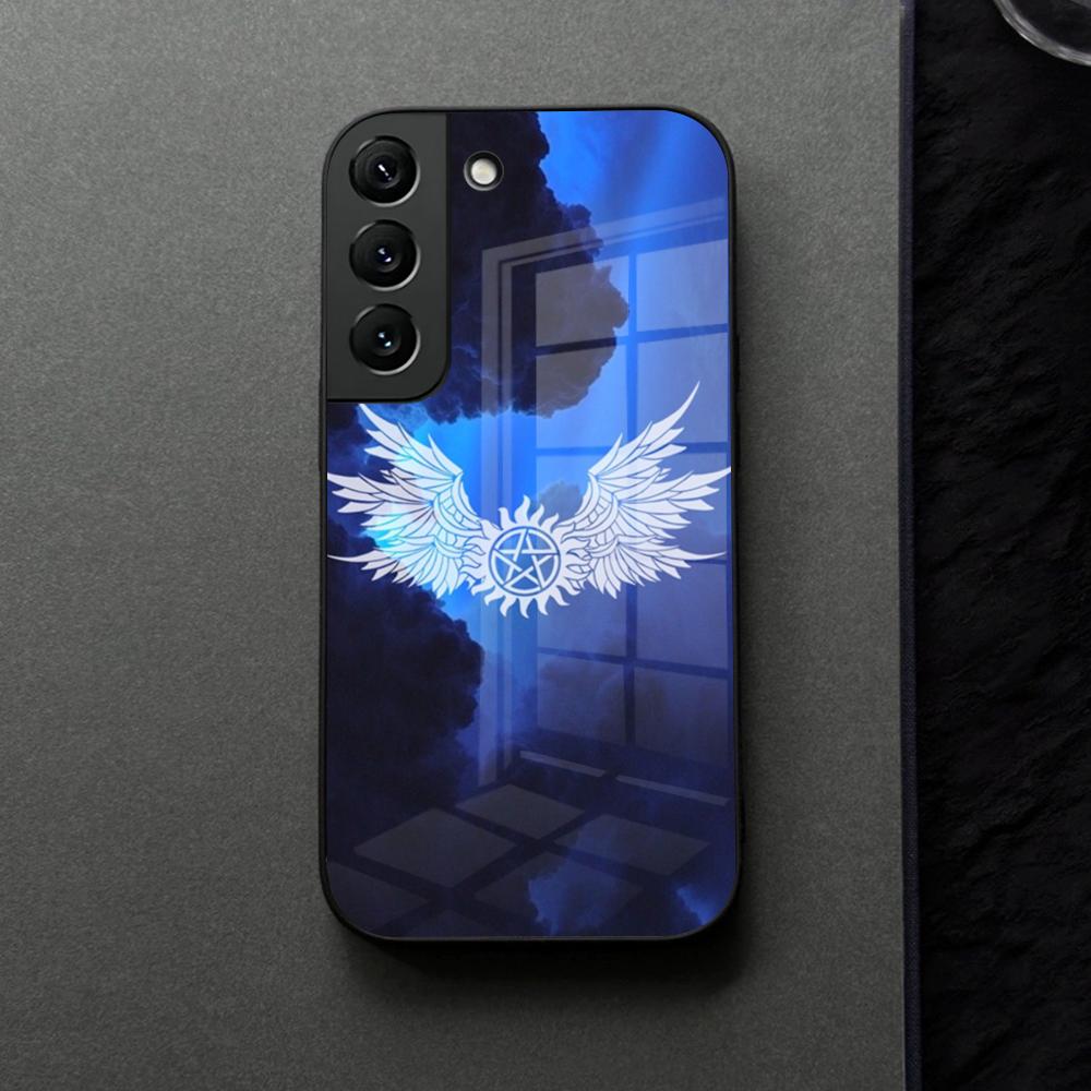 Carcasă de Telefon Supernatural Sticlă Pentru Samsung Galaxy S21 S26 S25 S22 S20 S24 S23 Ultra Fe Plus A16 A34 A54 A24 Coque