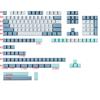 Ussixchare PBT Shoko Custom 168 Key Cherry Profile Doubleshot Keycap Set for MX Switches for US ANSI Layout Mechanical Keycaps, 60%/64/84/108