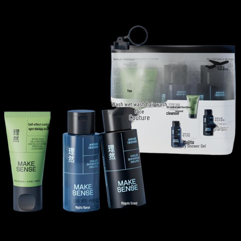 Liran Men's Fragrance Grooming Travel Kit