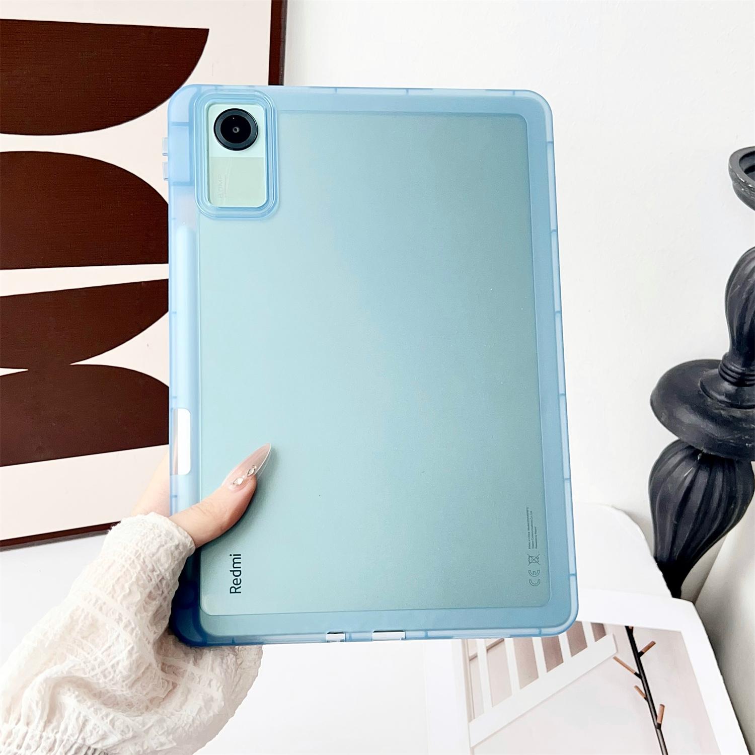 

Чохол для Xiaomi Redmi Pad SE Прозорий ТПУ Протиударний Чохол для Планшета з Тримачем для Олівця A