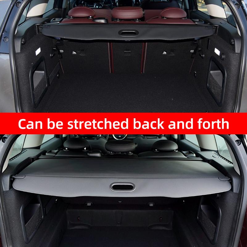 For BMW Mini Clubman 2016 Retractable Trunk Cargo Cover Parcel Rack Waterproof Shield Privacy BMW Clubman 2016 Auto Accessories