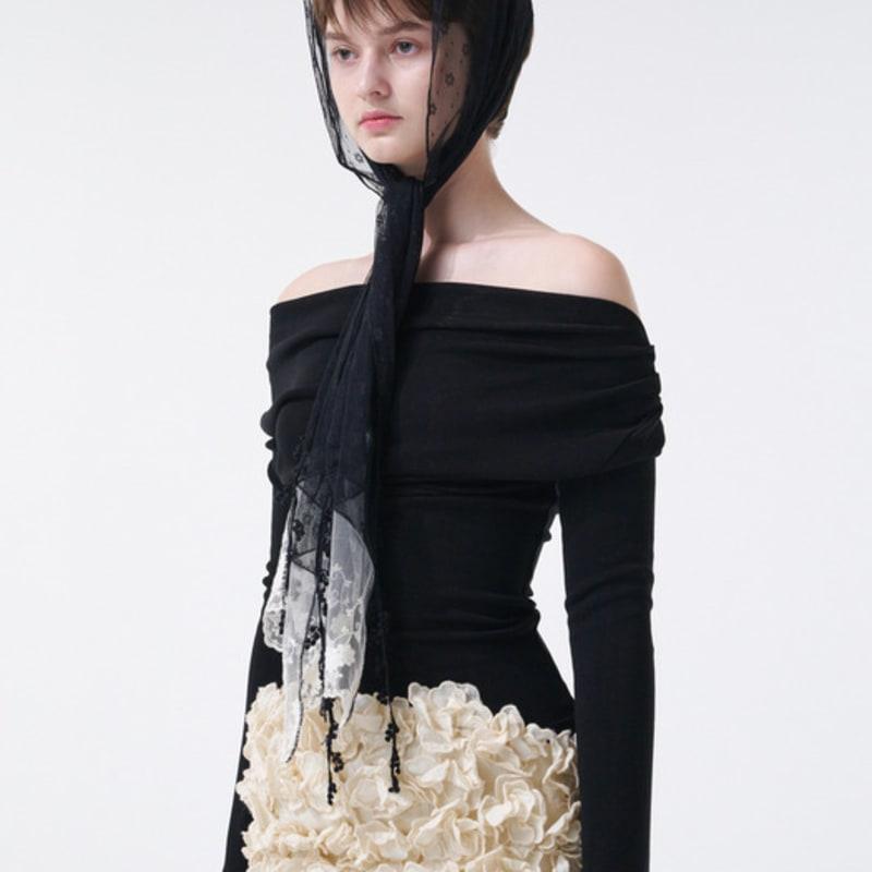 

SIEOR ADELA scarf black black