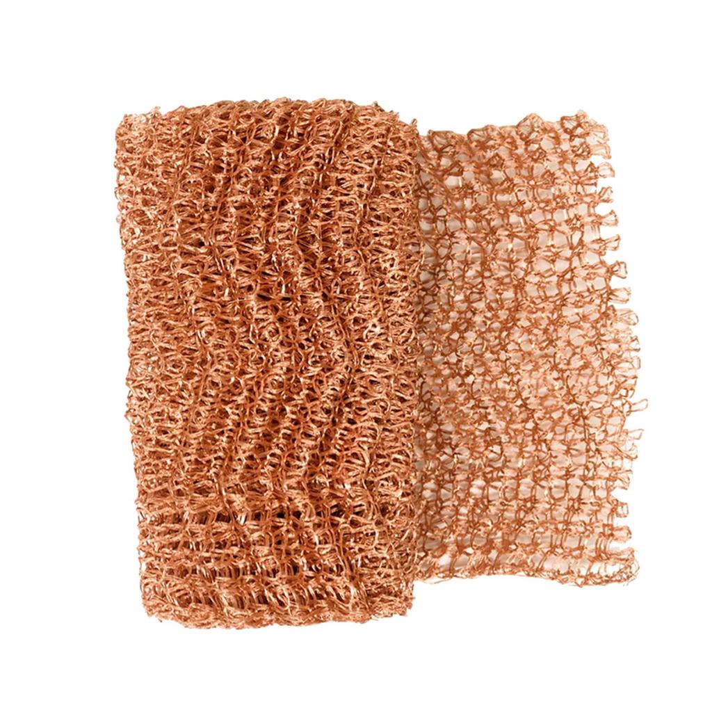 Copper Mesh Roll Vapor Filters 12.7cmx6m Snail Trap Proof Copper Knitted Wire Mesh