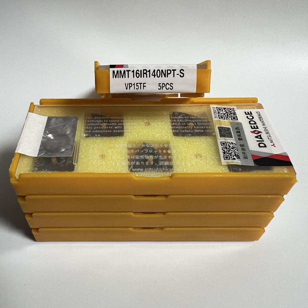 Mitsubishi / MMT16IR140NPT-S VP15TF / Carbide CNC Blade 10 Pcs