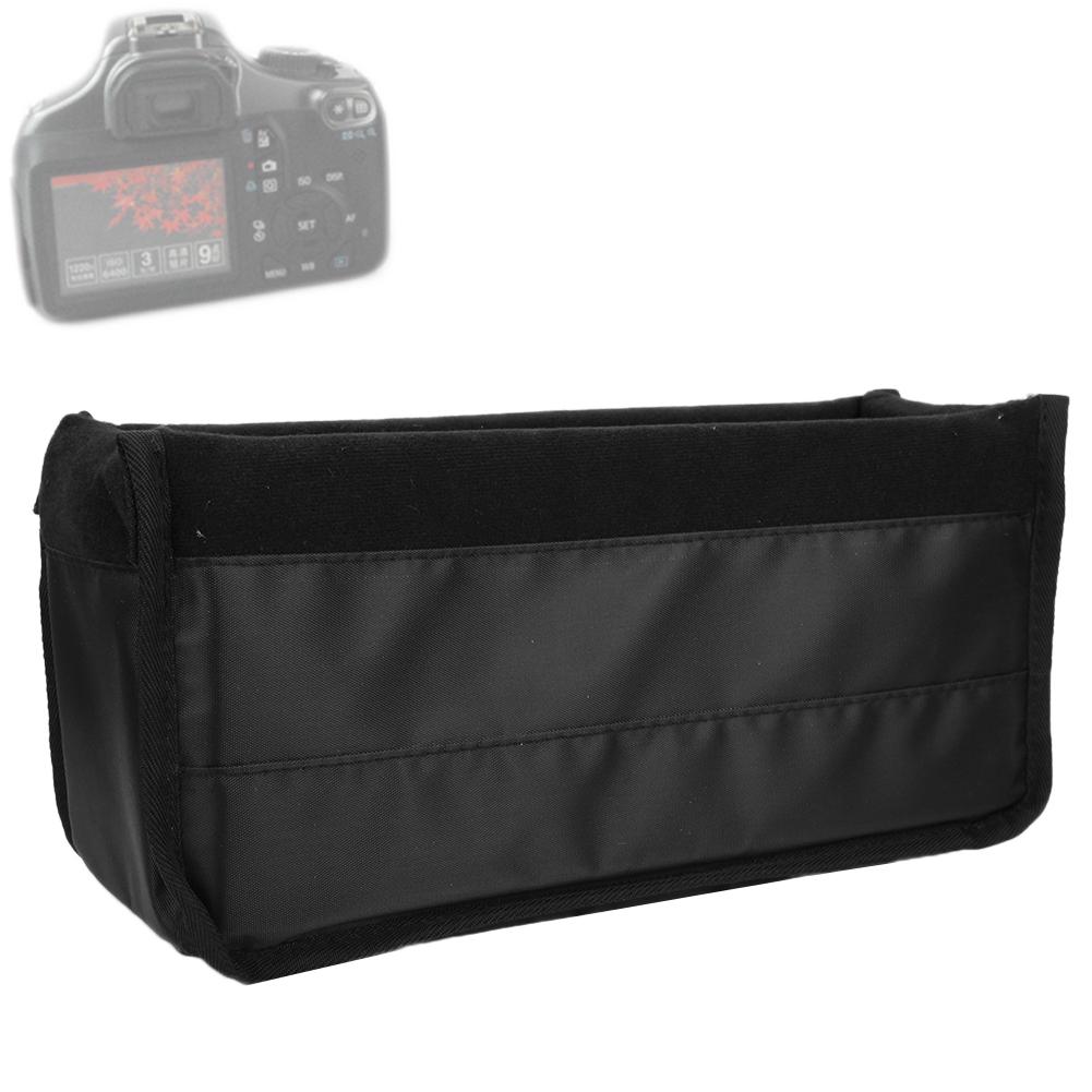 Waterproof Shockproof DSLR Camera Lens Insert Bag Padded Partition Case Pouch