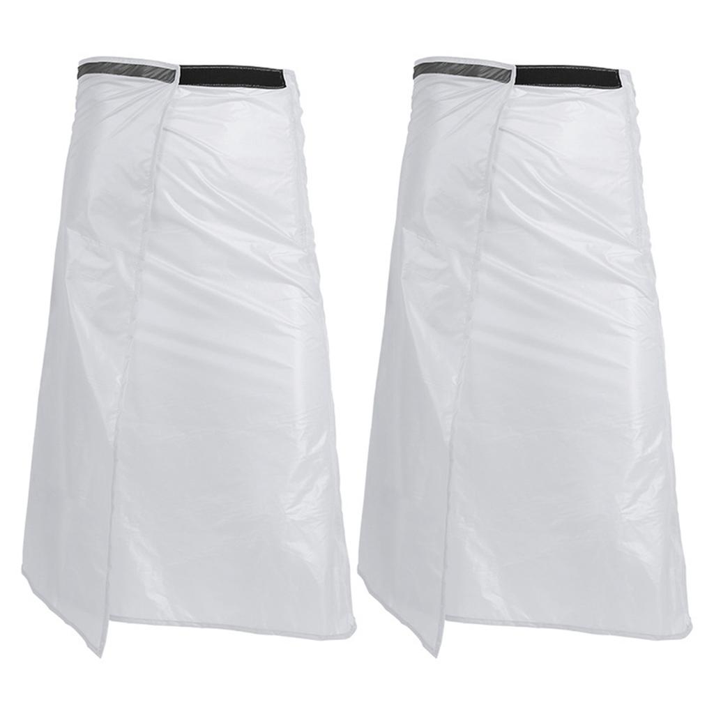 Outdoor Rainproof Rain Skirt, Portable Foldable Hiking Skirt, Silicone Coated Nylon, Waist Fits 60-100cmCelsius23.6-39.3in, Fast Release St