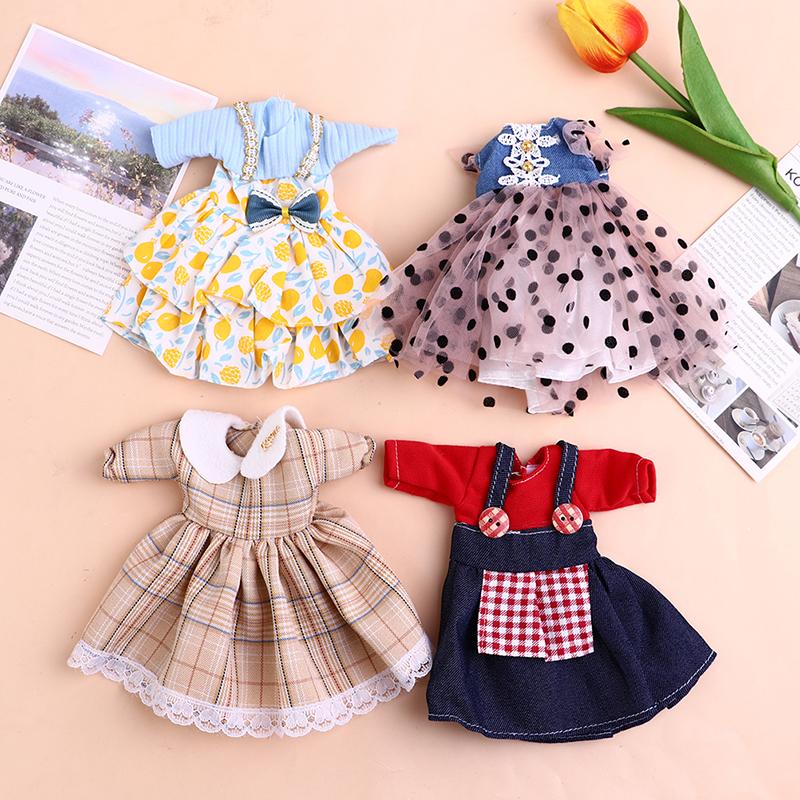 1/6 30Cm Dolls Clothes Baby Doll College Style Uniform Dress Doll Girl Toys