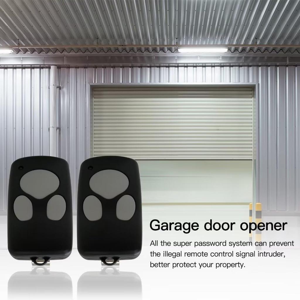 2 Pcs Garage Door Remote Fits for Wayne Dalton Quantum Models Using 372 Mhz (3214, 3314, 3316, 3414)