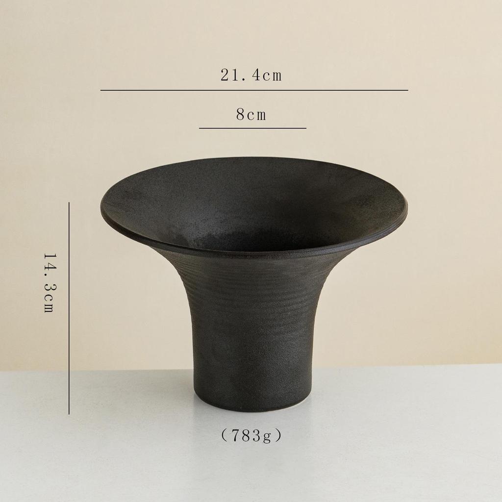 Large Ceramic Phalaenopsis Orchid Vase - Indoor Ornament for Living Room or Desktop, Ideal Gift