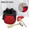 Wooden Rock Climbing Brush Ergonomic Handle Thick Boar Bristles Portable Indoor Outdoor Climbing Bouldering Brush Cleaning Tool