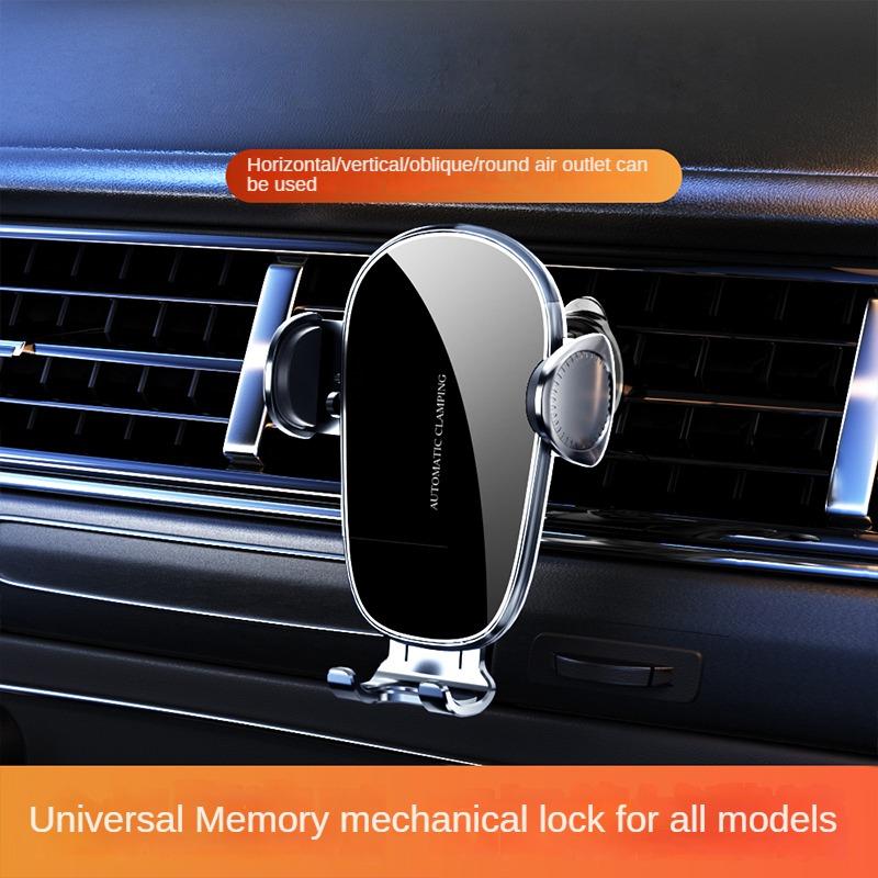 2024 mechanische Halterung D6 Neue Spann Handy Halterung Auto Air Outlet Navigation Halterung Auto Liefert