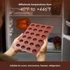 2 PCS Silicone Chocolate Molds, 24-Cavity Half Spheres Silicone Molds for Baking Cocoa Bomb, Pudding, Jelly, Butter Balls, Food Grade Silicone, Heat