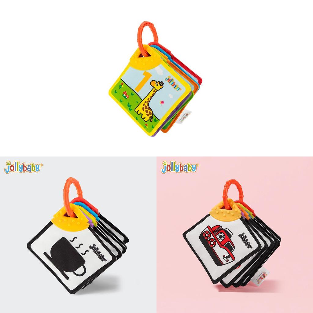 Infant Soft Fabric Book With Teething Gel For Early Learning And Handeye Coordination
