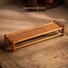Zen Bamboo Tea Cup and Pot Storage Rack