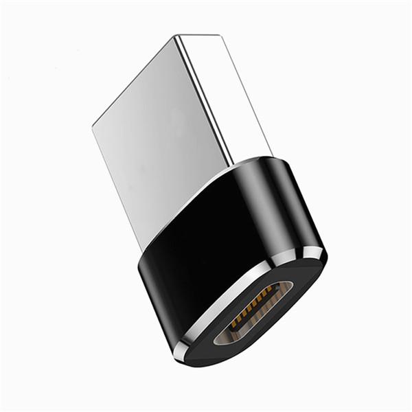 USB 2.0-Stecker auf Typ-C-Buchse, Konverter-Adapter, Computer-Telefon-Adapter