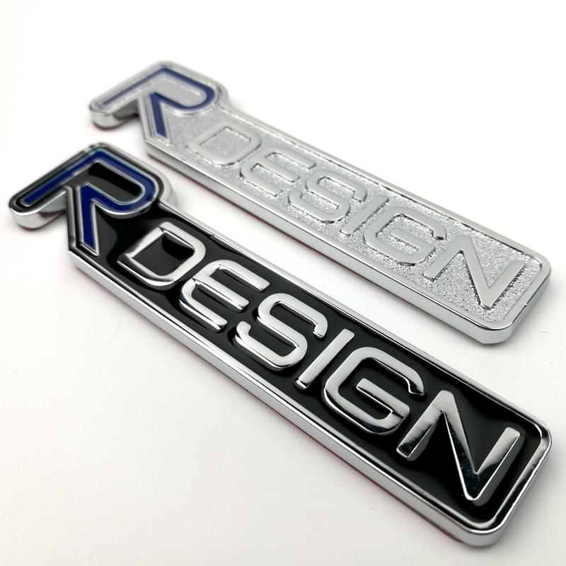 Volvo The RDESIGN Metal Trim On The Trunk Of A Car Applicable To Volvo AWD V40 V60 V90 XC40 XC60 XC90 S60 S80 S60L S80L T5 T6 T8