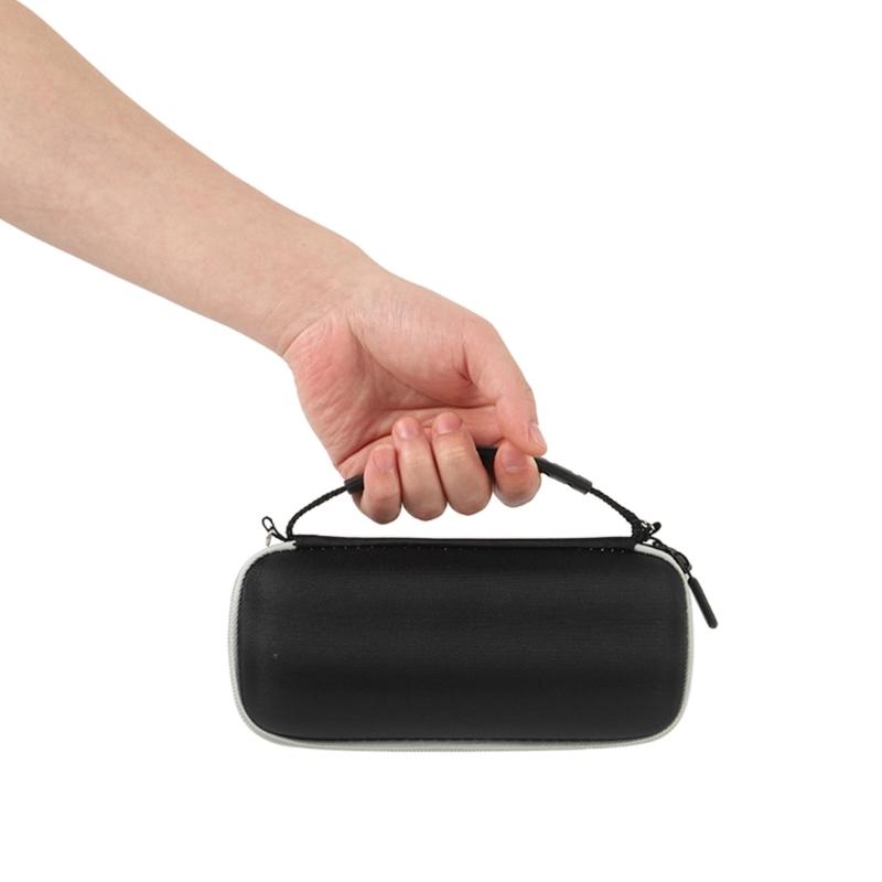 Hard Carry Case For Flip 7 Bluetooth-compatible Speaker Holder Shockproof Bag with Shoulder Strap Soft Flocking Interior