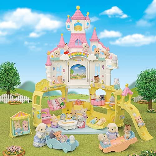 EPOCH Sylvanian Families Nursery "Everyone's Sun Nursery" S-68 ST Mark Certified Toy Dollhouse for Ages 3 and Up