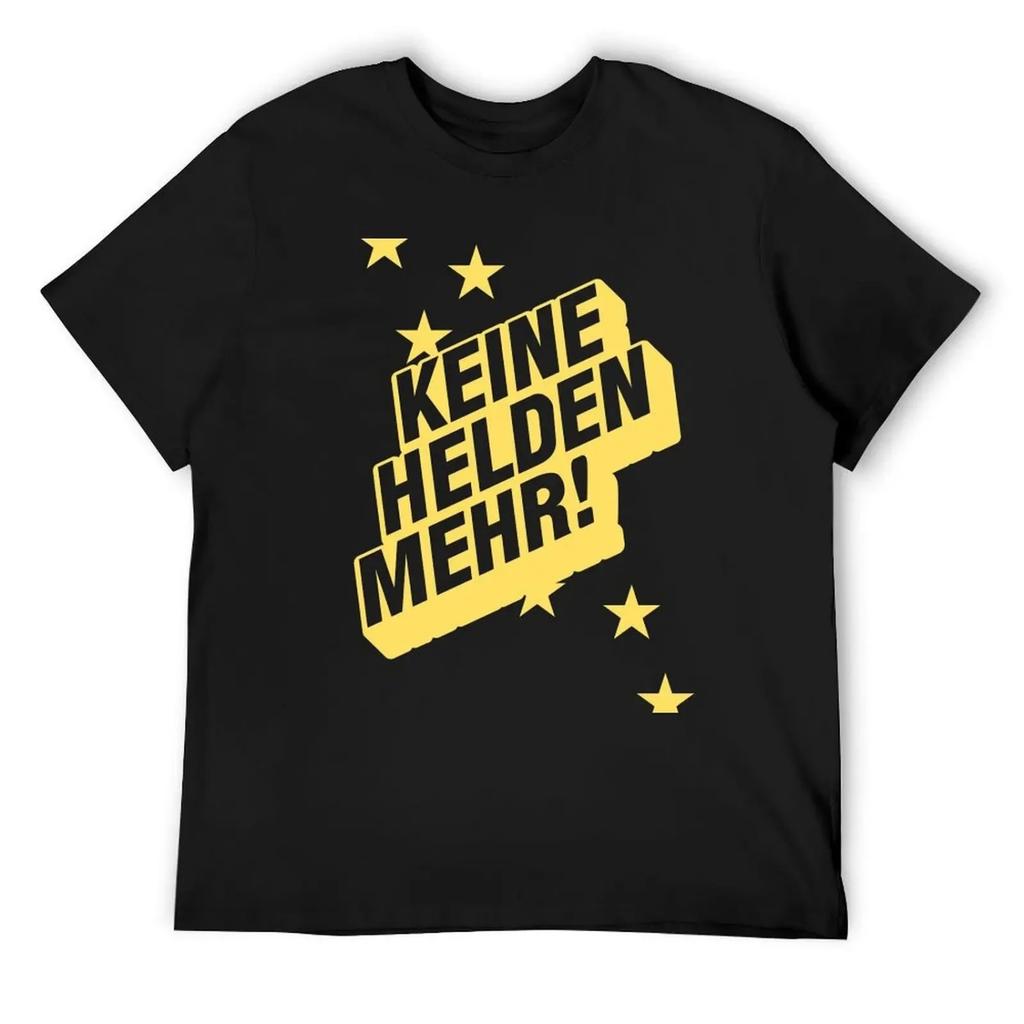 NMH1_ 083 - Keine Helden More T-Shirt hippie clothes gifts for boyfriend funny shirt cotton anime shirts men