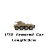 4D 1/72 Military Vehicle Puzzle Model Hummer Truck Armored Car Model Assembly Kit Simulated Tank Plastic Toys