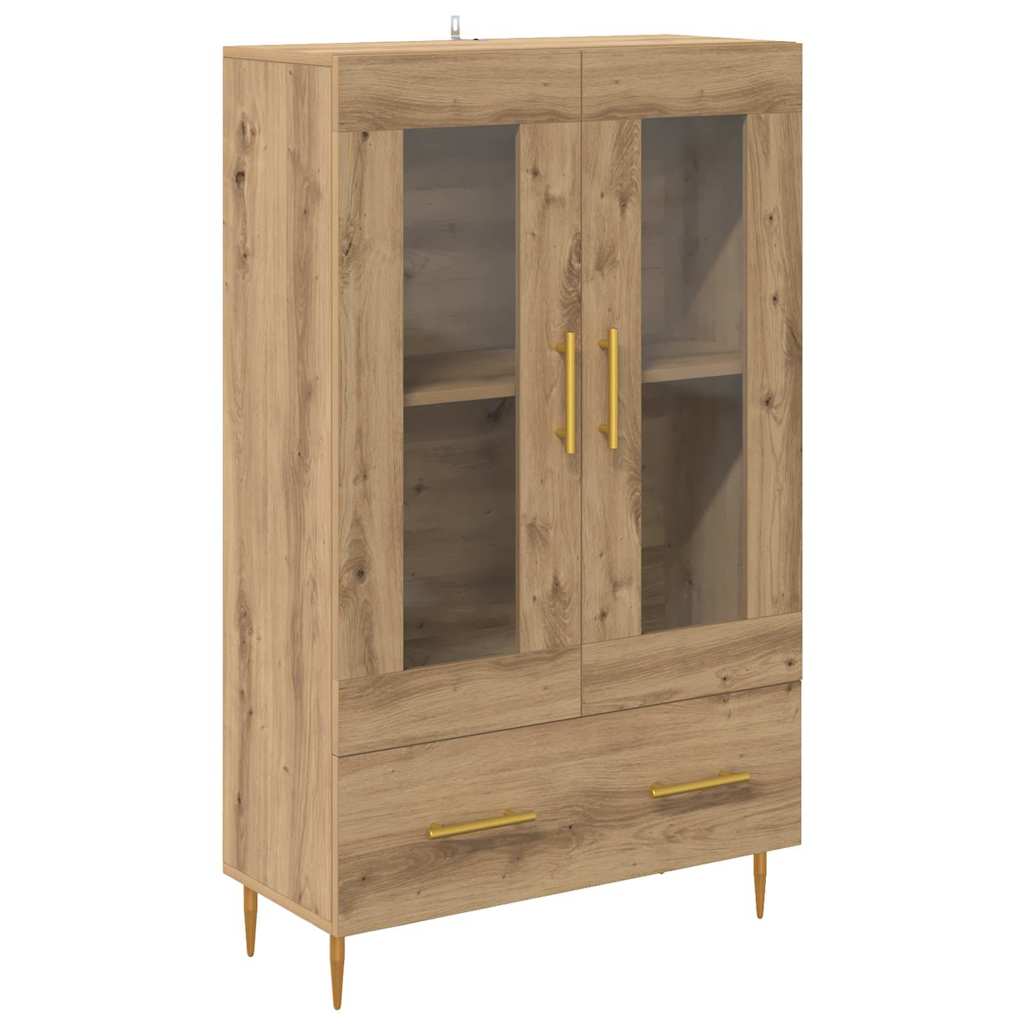 Highboard with Drawers Artisan Oak 69.5 x 31 x 115 cm