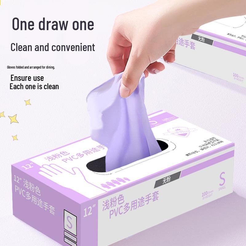 Mao Sheng Durable PVC Latex Rubber Gloves for Kitchen, Dishwashing, Baking, Catering, and Housework