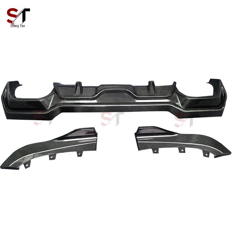 Carbon Fiber Rear Diffuser and Bumper Extensions for BMW 4 Series G22/G23 Coupe
