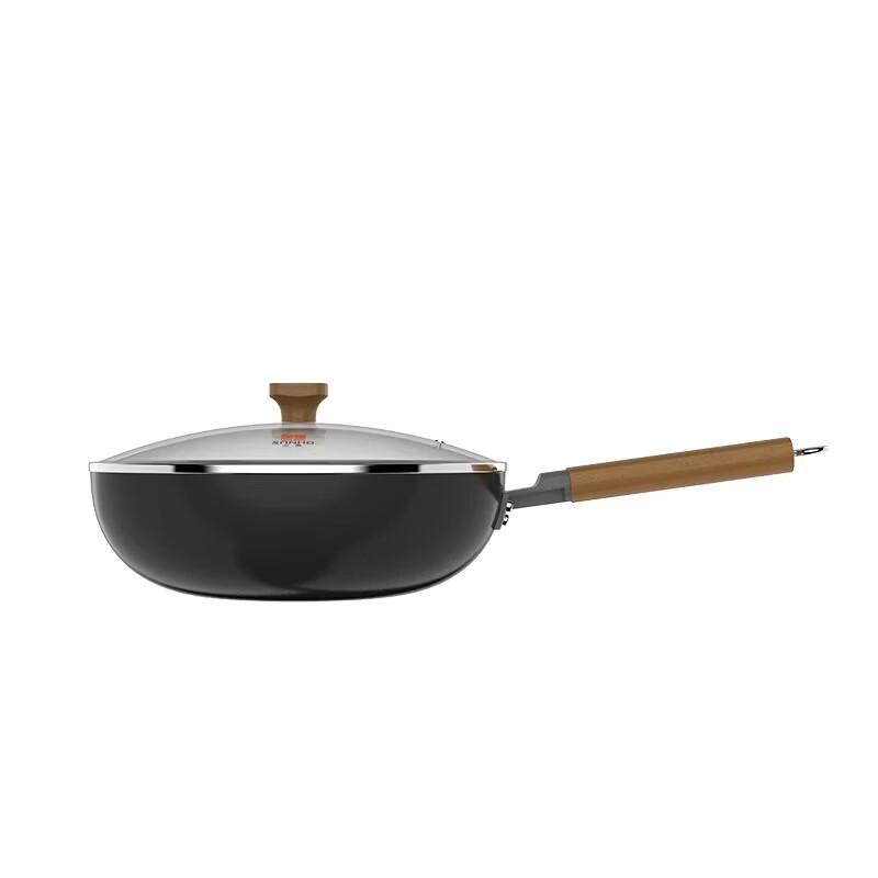 Sanhe 32cm Hammered Rust-Proof Iron Wok