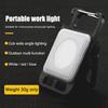 Mini Flashlight Work LED Light Rechargeable Lamp Pocket COB Keychain Portable Flashlight Outdoor Camping Small Light Corkscrew