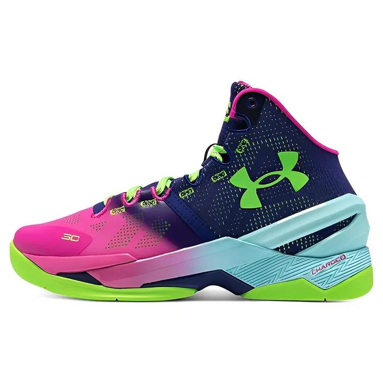 Under Armour Curry 2 Retro 'Northern Lights' 2022 (Unisex) Basketball Shoes 3026052 600