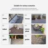 Interlocking WPC Outdoor Flooring - Self-Laying, Anti-Corrosion for Balcony & Courtyard Renovation