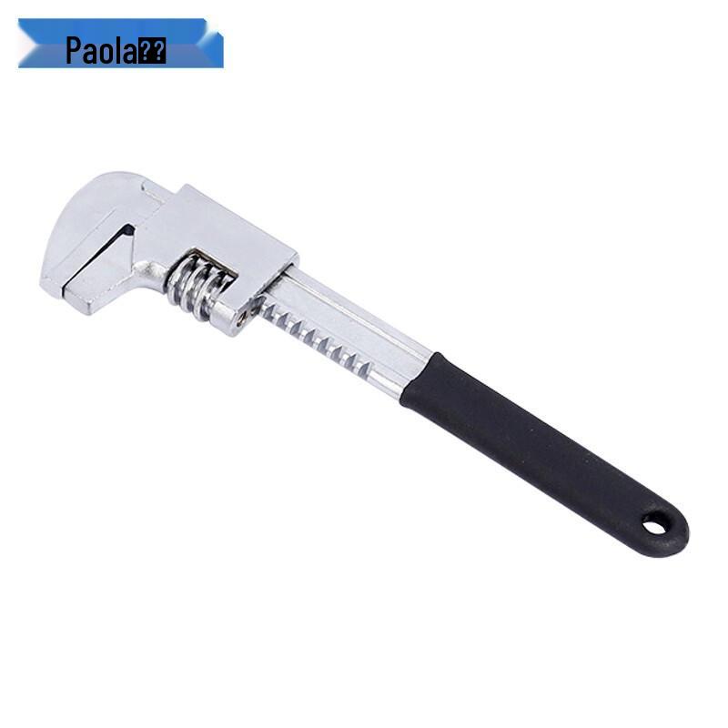 Paola 9-inch F-Type Right-Angle Adjustable Pipe Wrench