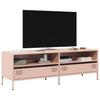 Vidaxl TV Cabinet, Pink, 135X39X43.5 Cm, Cold Rolled Steel