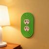 Smooth Durable Material Wall Switch Panel Modern Striped Pattern Wall Switch Cover  Kitchen