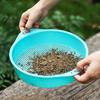 Garden Square Hole Soil Sieve Sifter Round Sifting Strainer Sand Screen Filter Compost Home Gardening Filter Soil And Stone Tool
