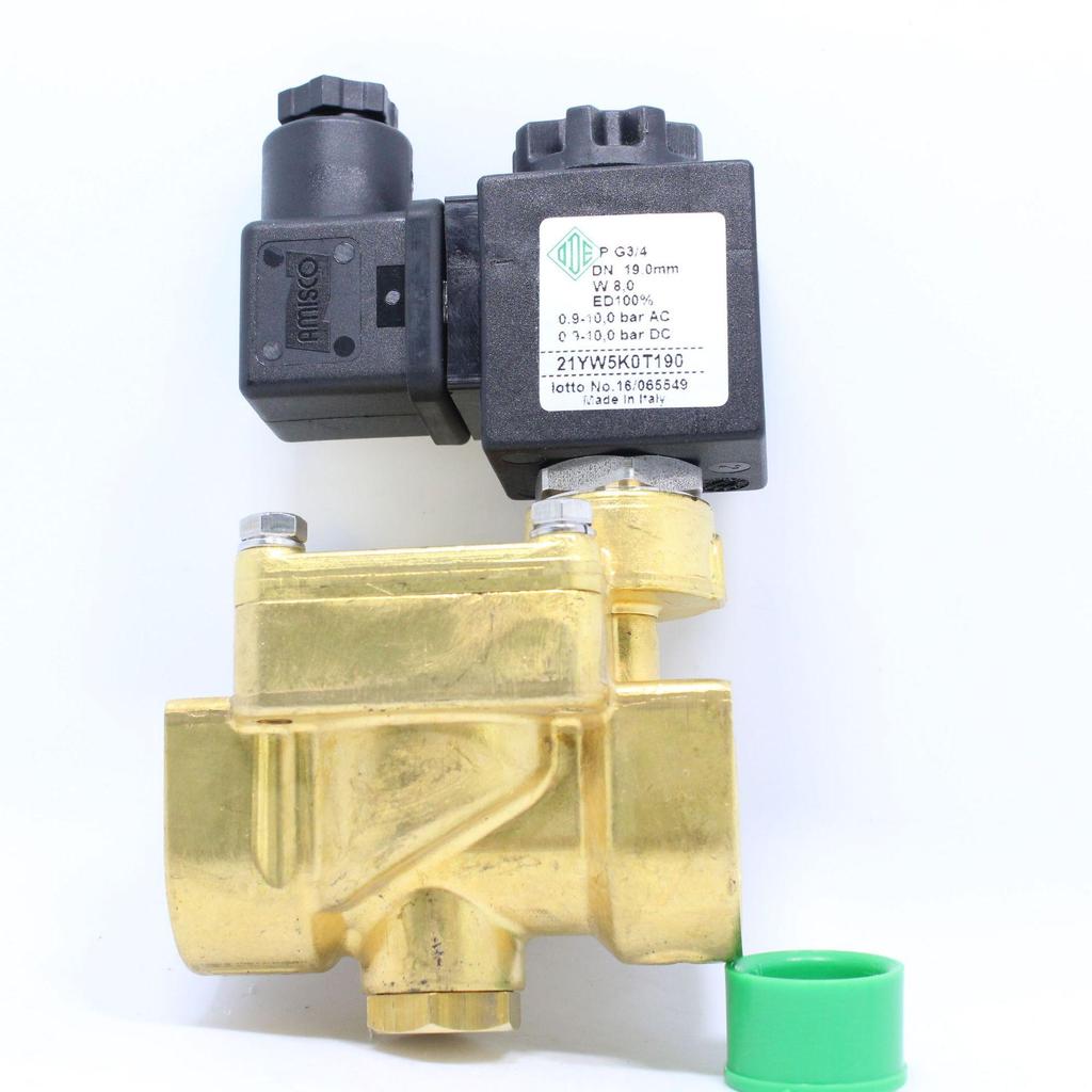 Italian Solenoid Valve DN20 24V Pilot Piston Type Normally Closed