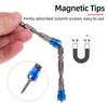 65/100/150mm Magnetic Drills Screwdriver Bits S2 Steel Cross Head Screw Driver Phillips Screwdrivers Kit Double Magnetize Tools